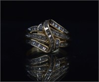 18k Gold Diamond Cocktail Ring