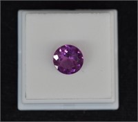 4.5ctw Simulated Purple Sapphire Gemstone - Loose