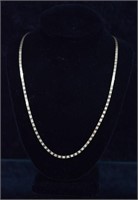 10k Gold Flat Chain Necklace