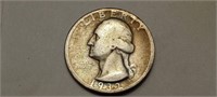 1932 S Washington Quarter Rare Date