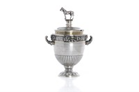 AMERICAN SILVER COVERED PRESENTATION CUP, 442g