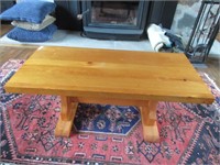 PINE BENCH 36" L  X 16.5" W X 16" T