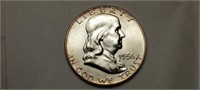 1956 Franklin Half Dollar Gem Uncirculated