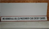 SST filling station ad sign