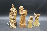 Vintage Anri Religious Carved Figurines