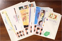 Disney Stamps Used on Large Size First Day Covers