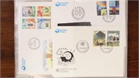 Faroe Islands Stamps 53 FDCs 1990-2003 with offici