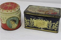 Vintage litho Royal Family Coronation tins