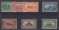 US Stamps #285-291 Mint OG CV $1100+