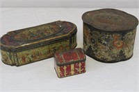 International vintage biscuit & tea tins