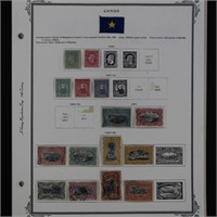 Congo Stamps 1880s-1950s on Pages