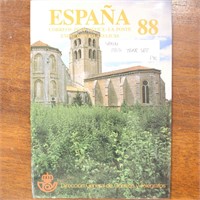 Spain Stamps 1988 Year Set