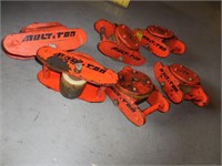 CRATE-6 MULT-TON MACHINERY ROLLER SKIDS