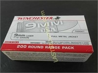 200 Rounds Winchester 9mm Ammo #2