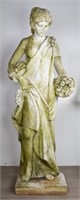 Alabaster Statue Depicting Springtime