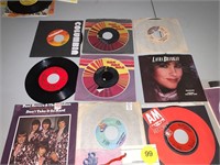 GREAT 45 VINYLS WITH COVERS