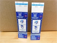 2 1993 American League Championship Series Stubs