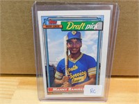1992 Manny Ramirez Rookie Baseball Card