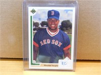 1991 Maurice Vaughn Rookie Baseball Card