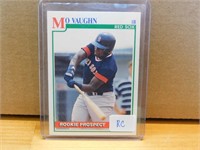 1991 Mo Vaughn Rookie Baseball Card