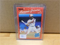1990 Marquis Grissom Rookie Baseball Card