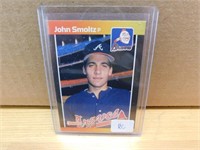 1989 John Smoltz Rookie Baseball Card