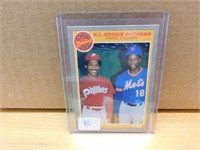 1985 N.L Rookie Phenoms Baseball Card