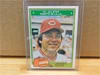 1981 Johnny Bench Baseball Card