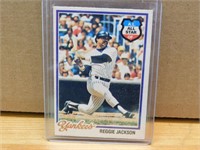 1978 Reggie Jackson Baseball Card