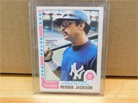1982 Reggie Jackson Baseball Card