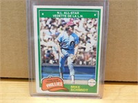 1981 Mike Schmidt Baseball Card