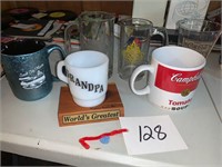 VINTAGE CUPS AND GLASSES