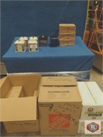 Lot of Napkin Table dispensers, with lots of napki