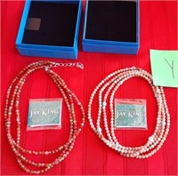 845 - LOT OF 2 JAY KING NECKLACES (Y)