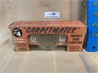 Vintage Set of Carpetmates in Original Package