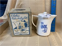 Vintage Electric Water Heating Pot in Box