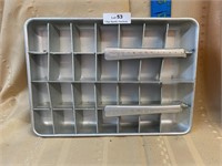 Vintage Quickube Double Aluminum Ice Tray