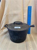 Old Cast Iron Pot With Lid