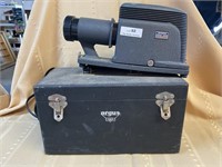 Vintage Argus Film Projector with Case