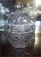 Clear Decorative Glass Candy Jar