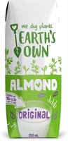 Earth's Own - Almond Milk Original, 24pk 500ml ea