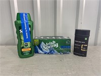 Irish Spring Soap/Bodywash/Deoderant