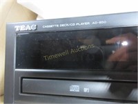 TEAC Cassette deck & CD Player with remote