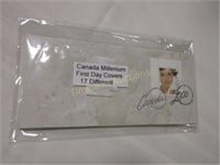 Canada Millenium 17 First Day Covers