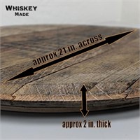 Whiskeymade Barrel Head Wall mount Clock kit