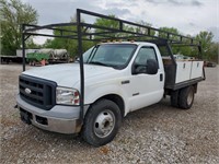 2006 Ford Flatbed Utility Truck