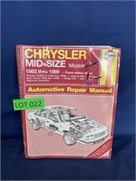 Chrysler Midsize 82-89 Repair Manual