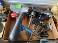 Bike Seats and Accessories Lot
