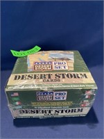 Unopened Box of Desert Storm Pro Set Cards