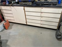 SHOP DRAWER CABINETS W/COUNTERTOP